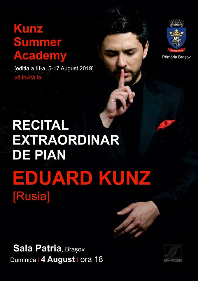 Eduard Kunz | Unul dintre cei mai buni pianiști din lume, la Sala Patria