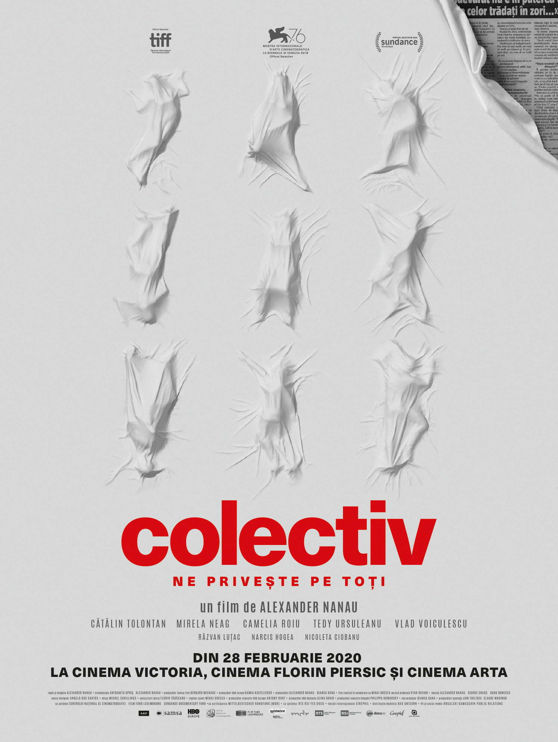 Filmul „colectiv” se vede la Cluj din 28 februarie!