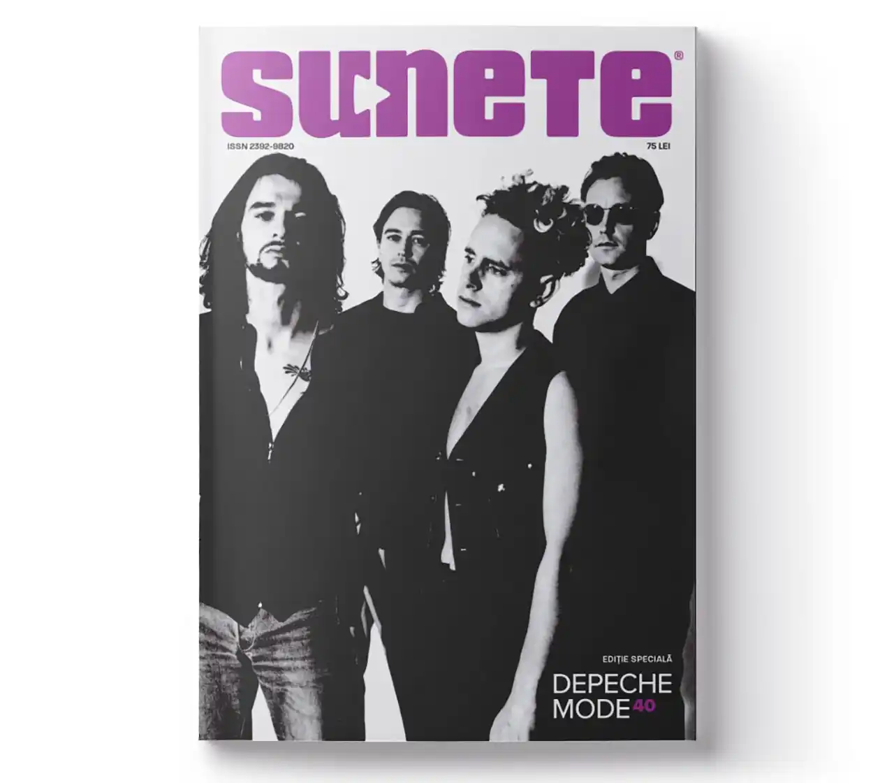 Coperta revistei Sunete Depeche Mode