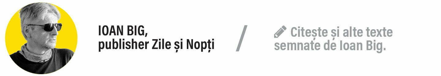 Ioan Big, Publisher Zile și Nopți
