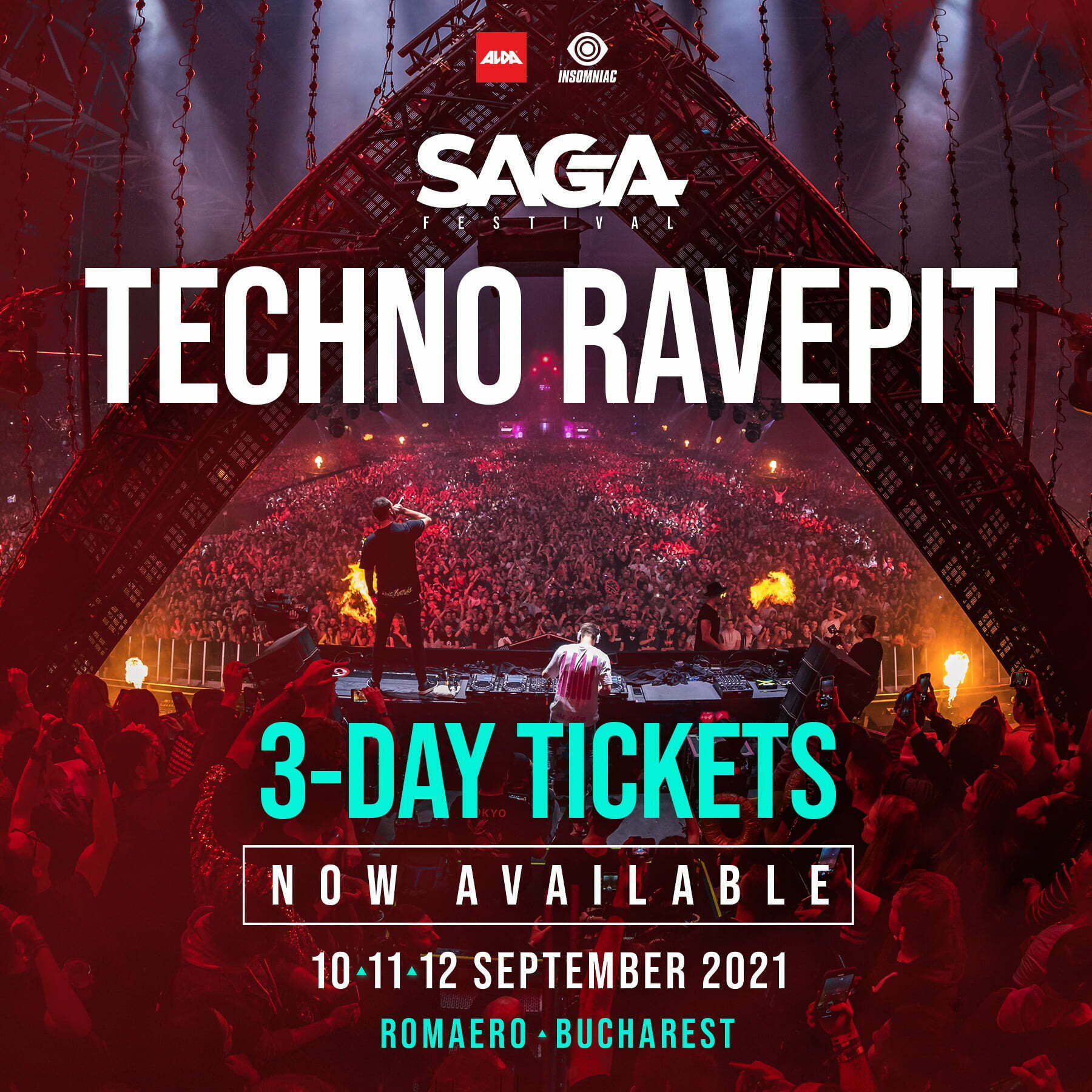 Pentru prima dată în România, SAGA Festival anunță categoria de bilete Rave Pit, care oferă acces în DJ booth