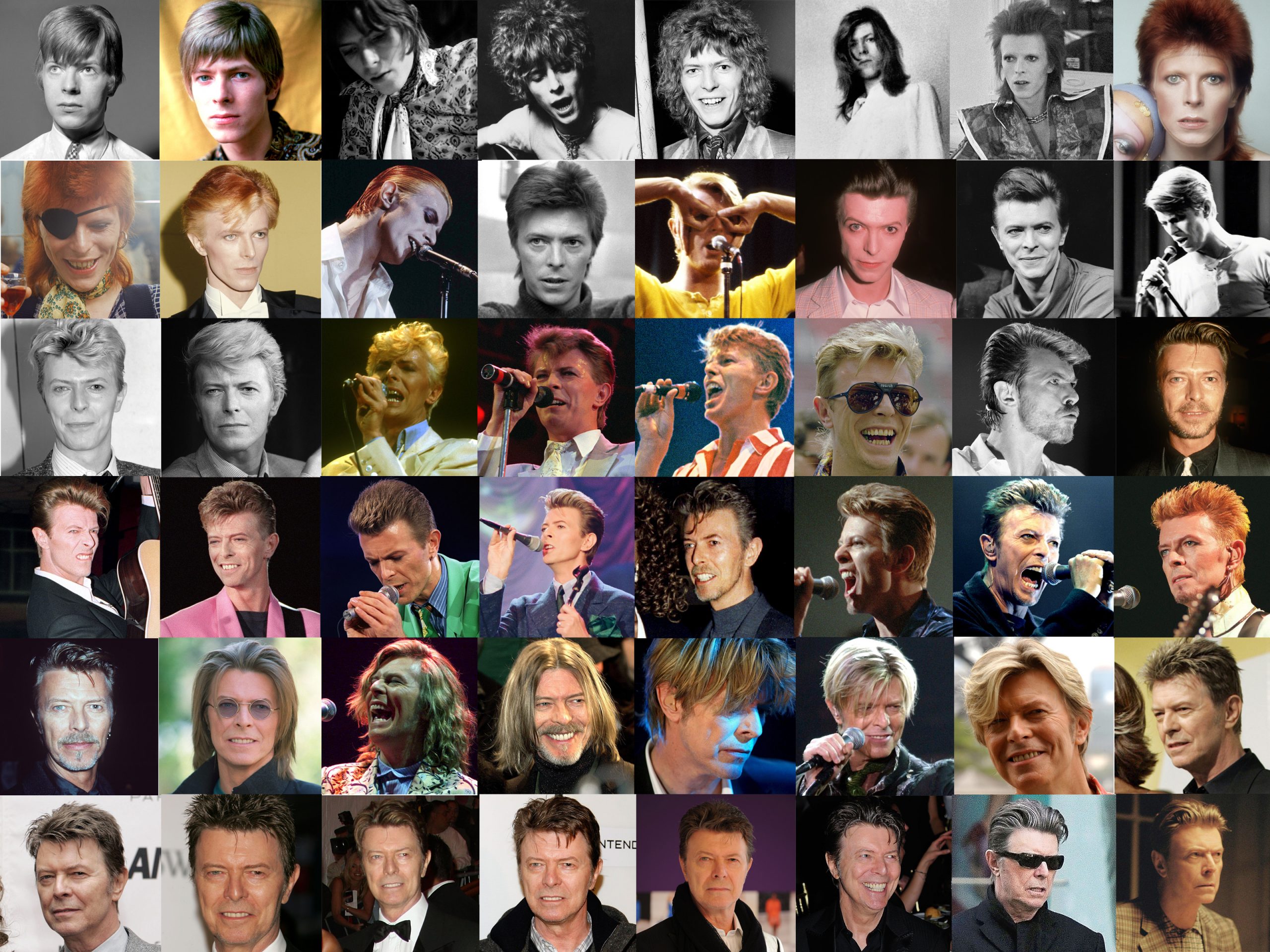 David Bowie mozaic