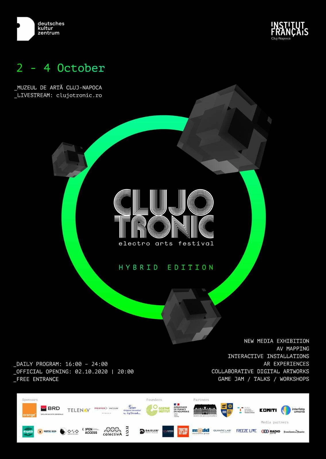 Clujotronic – Electro Arts Festival | Hybrid edition