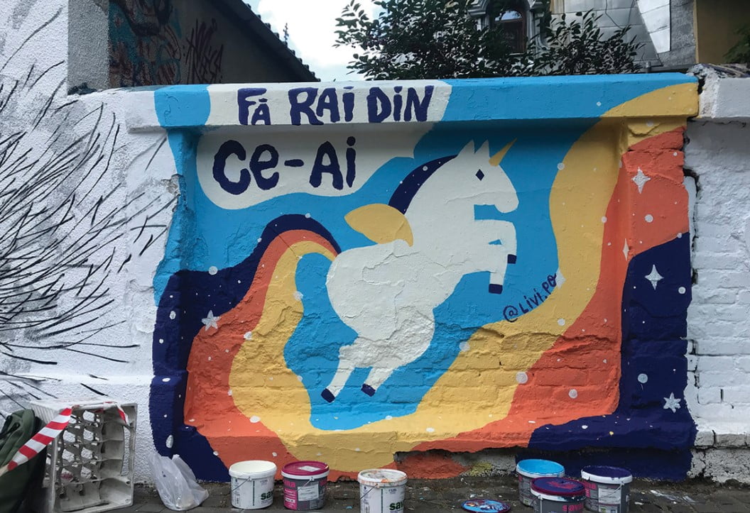 artiste urbane picturi murale