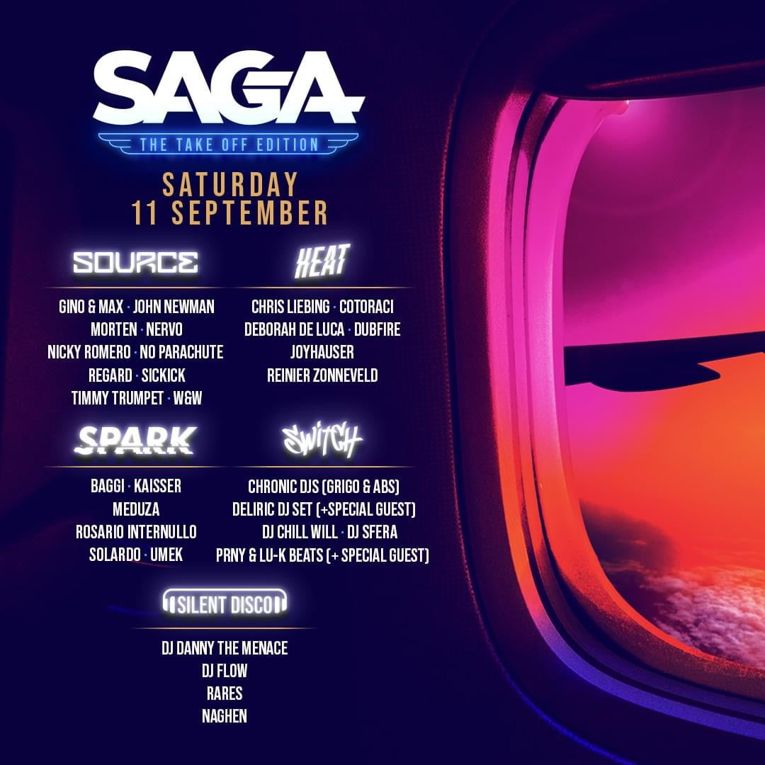SAGA Festival anunță noi artiști în line-up și pune în vânzare biletele pentru fiecare zi de festival