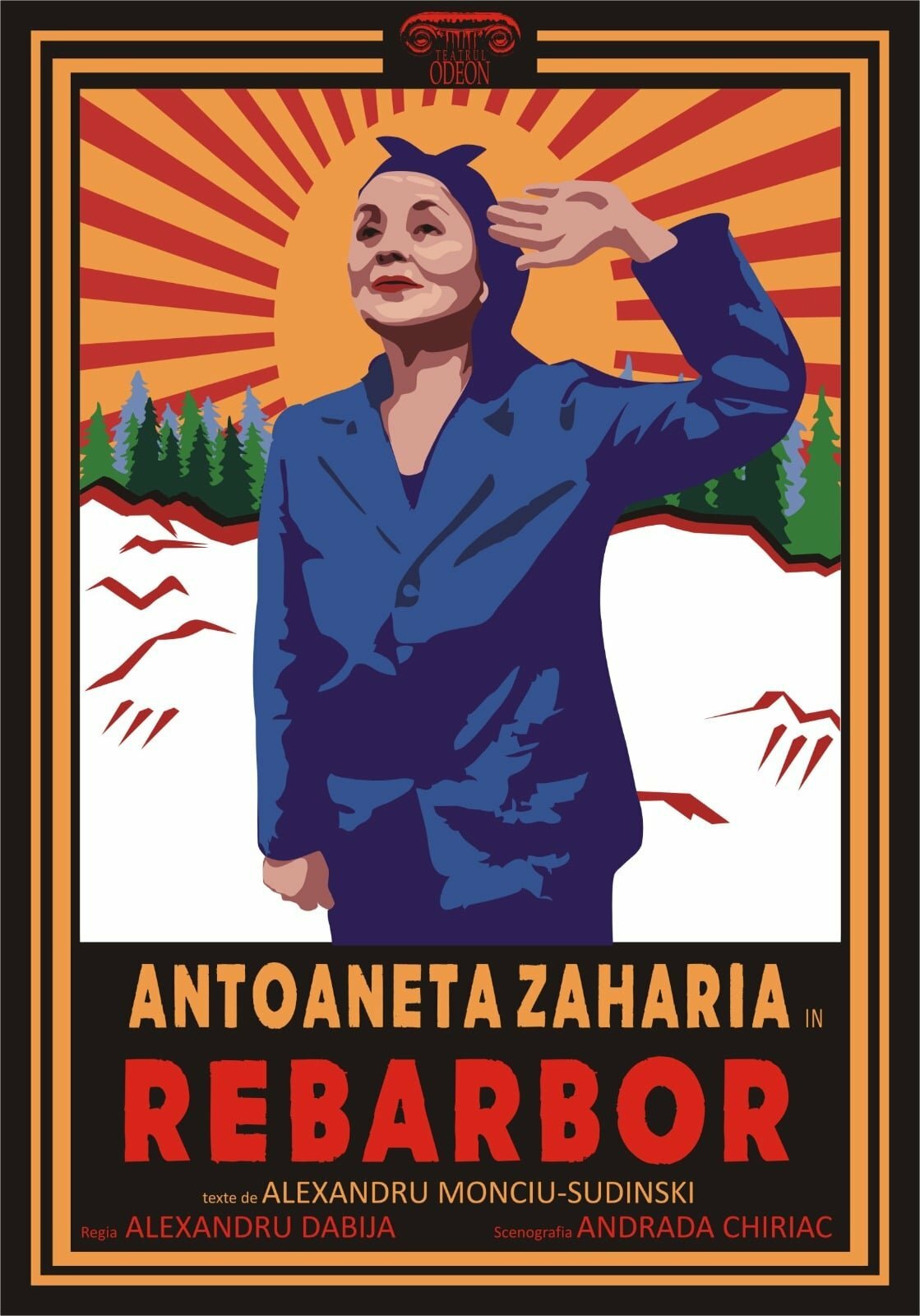 Teatrul Odeon REBARBOR regia Alexandru Dabija