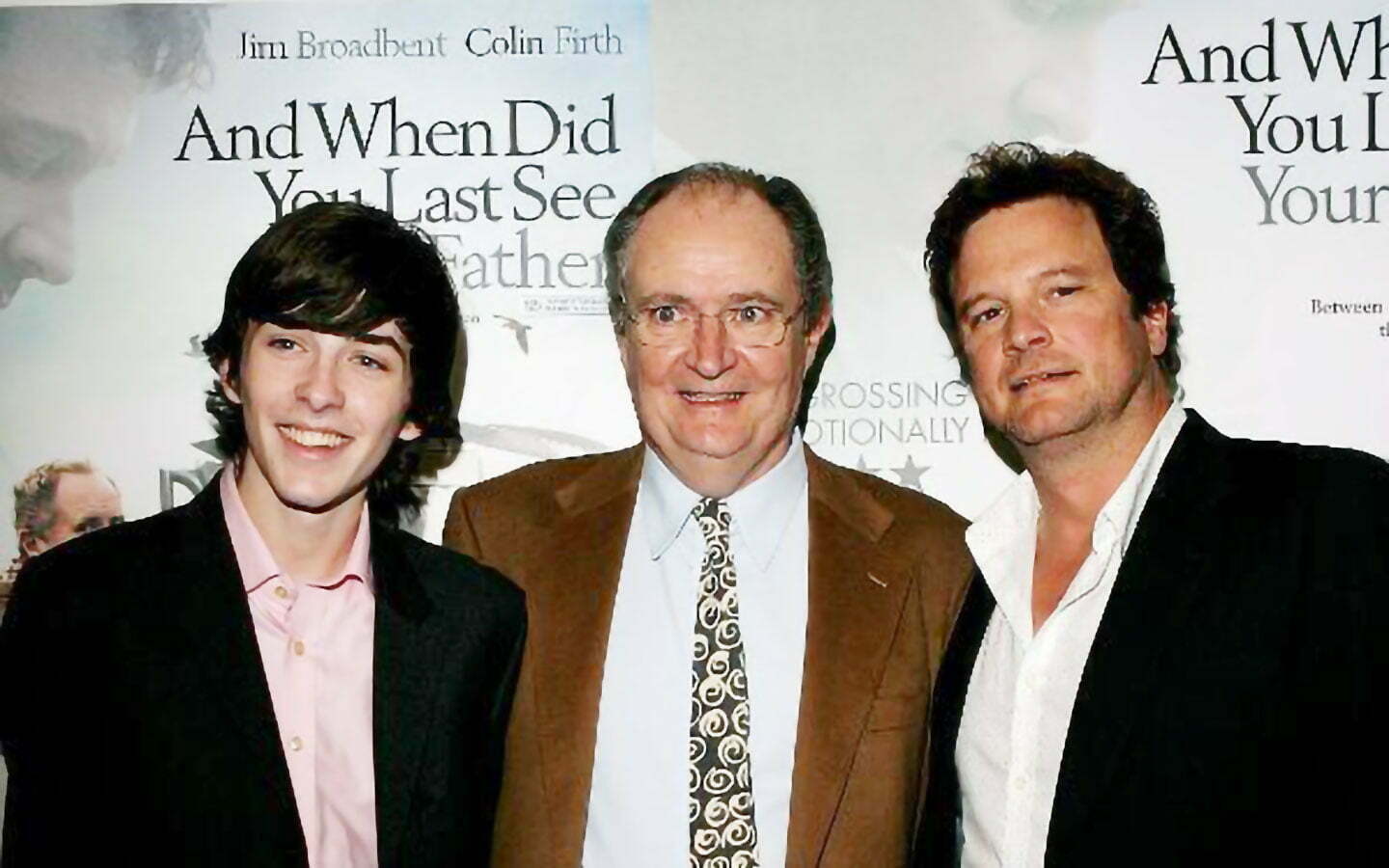 When did you last see your father