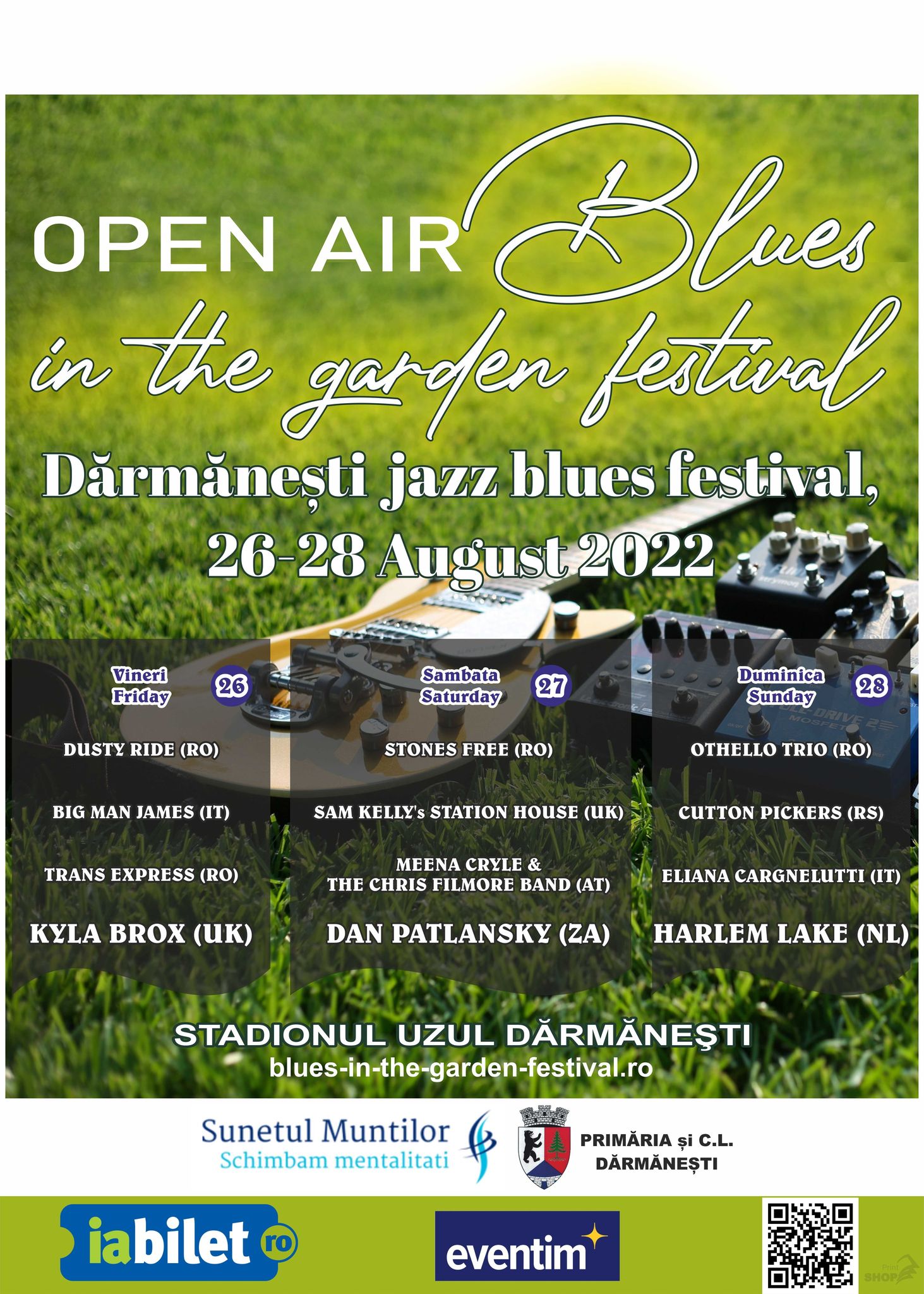 OABG Dărmănești jazz blues festival: Harlem Lake, câștigătorii European Blues Challenge 2022, vin în România 