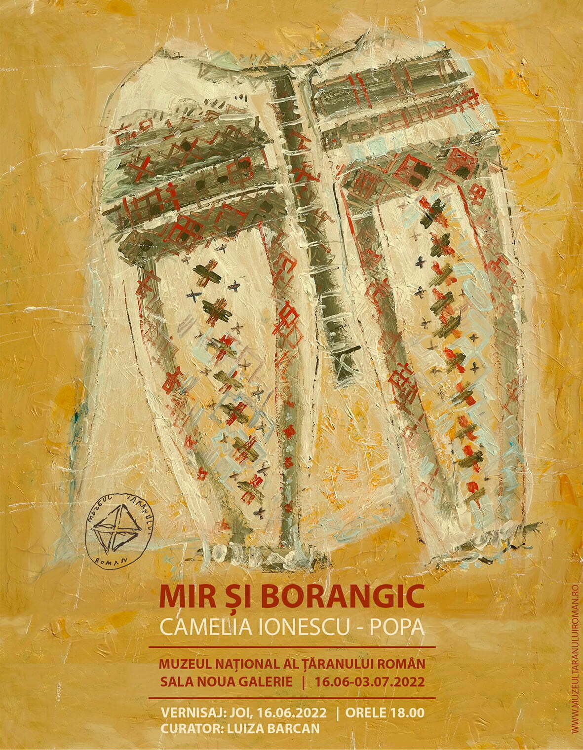 Vernisajul expoziţiei de pictură „Mir și borangic”, a artistei Cameliei Ionescu-Popa