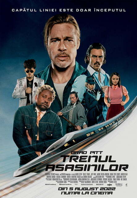 Bullet Train. Cinci asasini, un tren ultra-rapid și Brad Pitt
