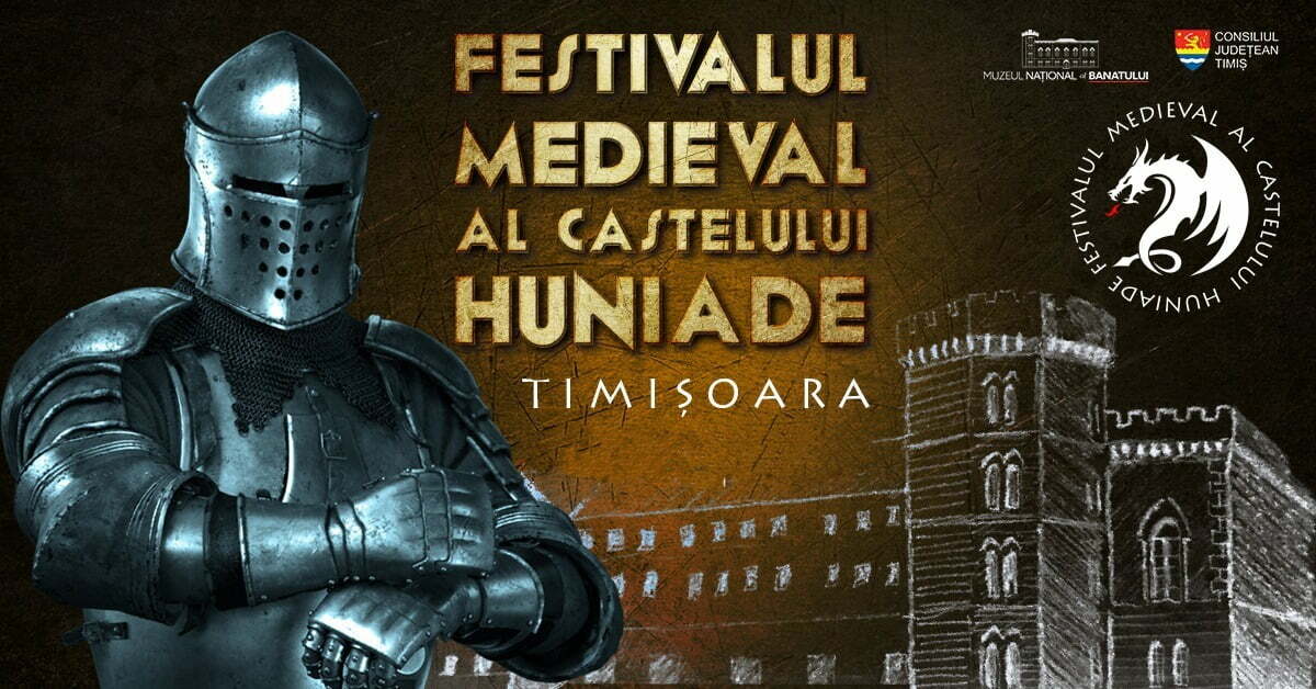 Concurs de costume de inspirație istorică și bal mascat pentru public, la Festivalul Medieval al Castelului Huniade