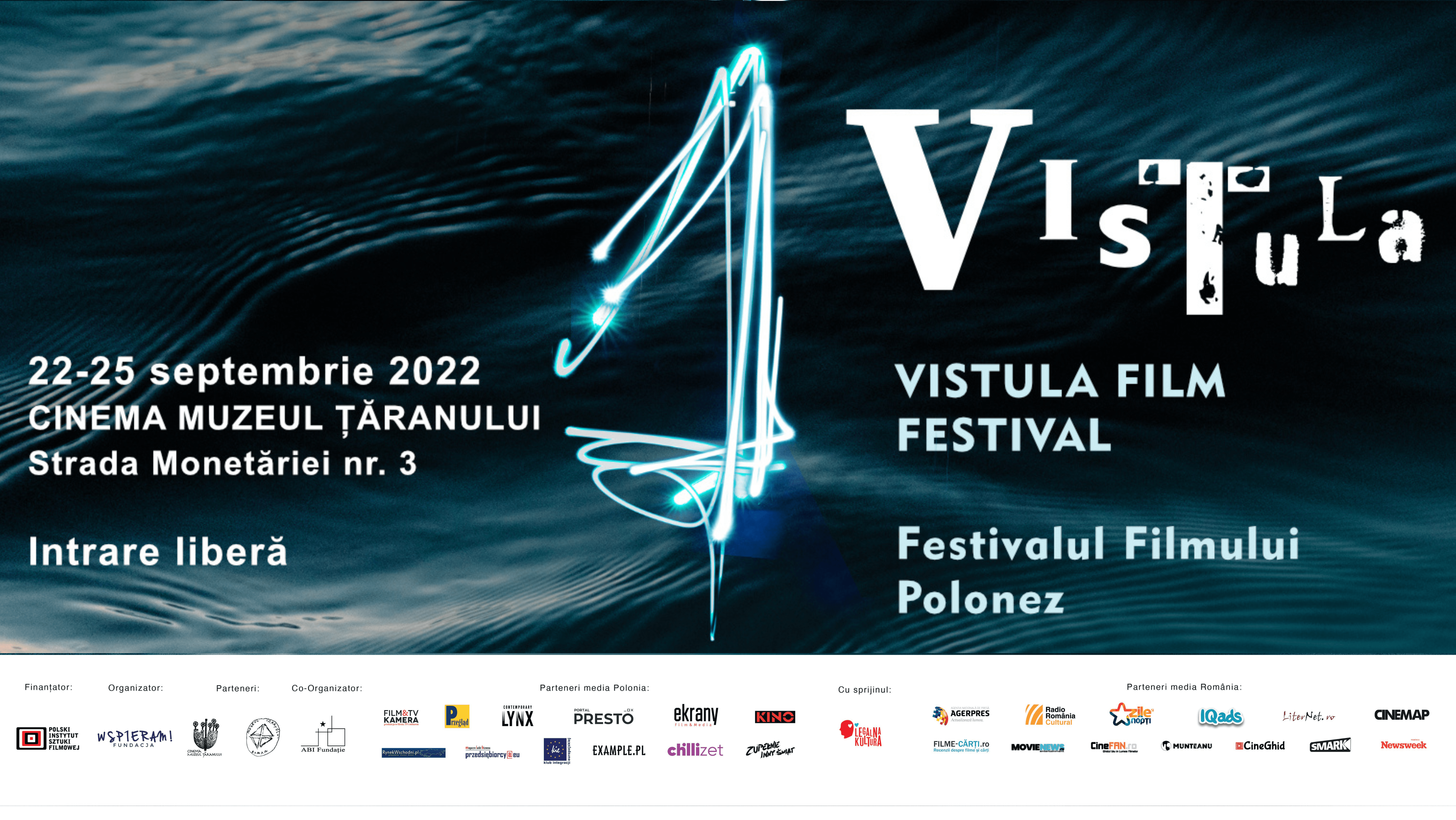 Prestigiosul VISTULA FILM FESTIVAL - Festivalul Filmului Polonez ce promovează cultura poloneză în 24 de țări, invită spectatorii români la prima sa ediție în România