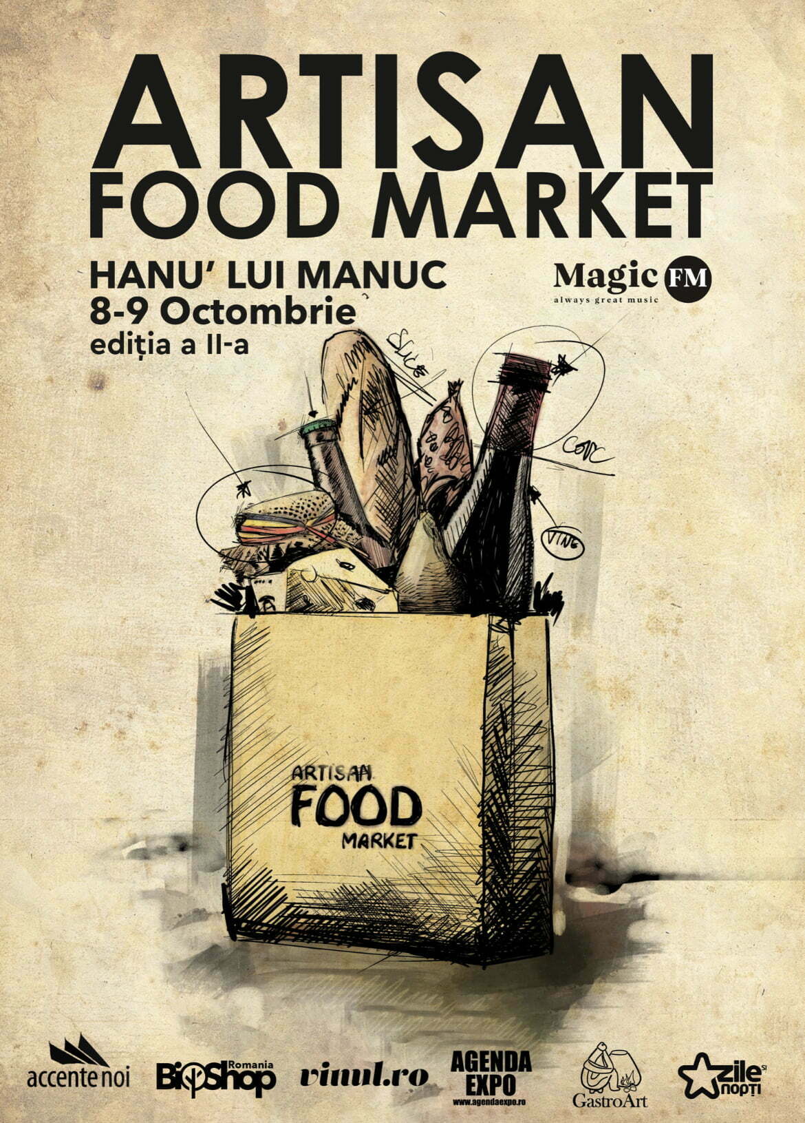 Artisan Food Market ed. a II-a Hanu’ lui Manuc | București | 8 – 9 octombrie