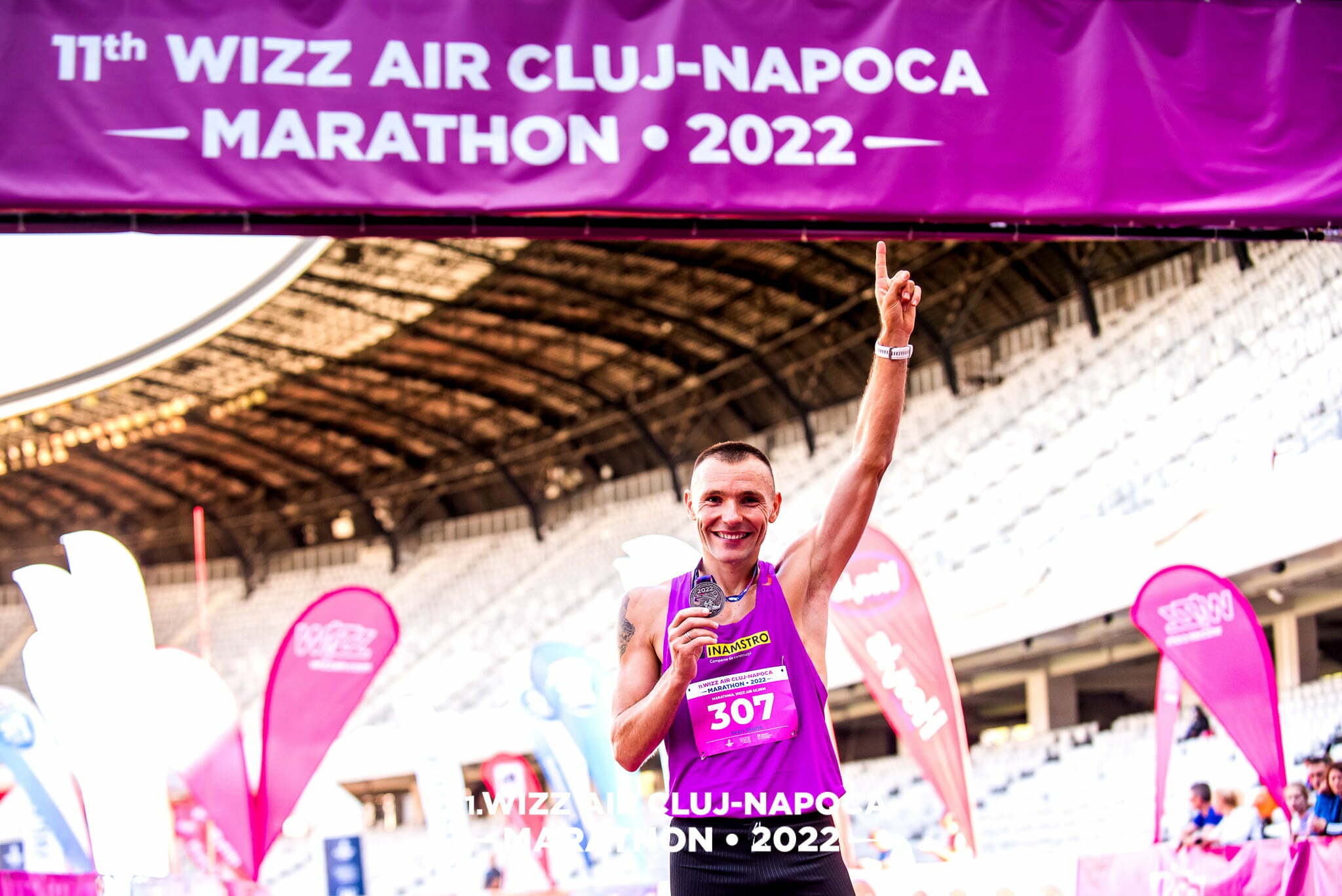 Două recorduri doborâte la probele de maraton și semimaraton de la Wizz Air Cluj-Napoca International Marathon 2022