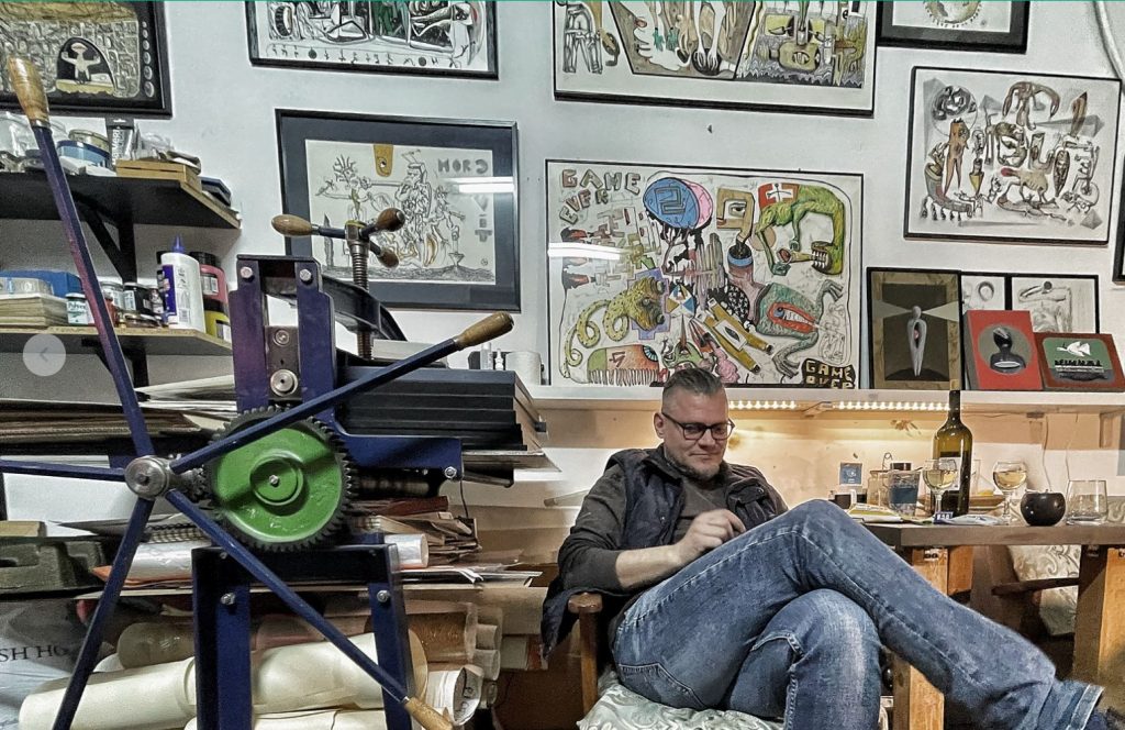 artistul Gabriel Caloian