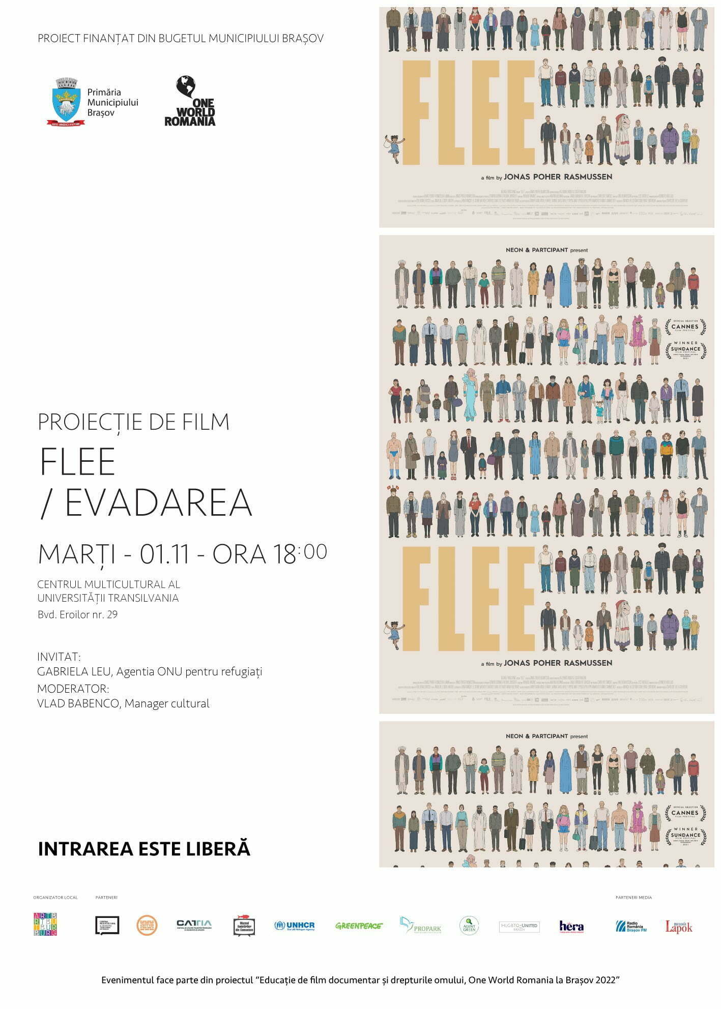 Filmul documentar FLEE
