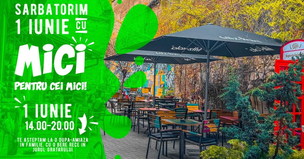 1 iunie | Bere și grătar cu mici, pentru cei mici @ Aftăr Stube Brașov
