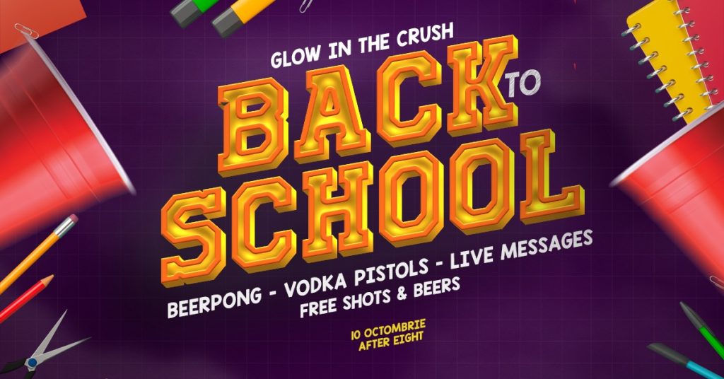 Glow in the CRUSH | Back to School @ After Eight - Cocktail Club