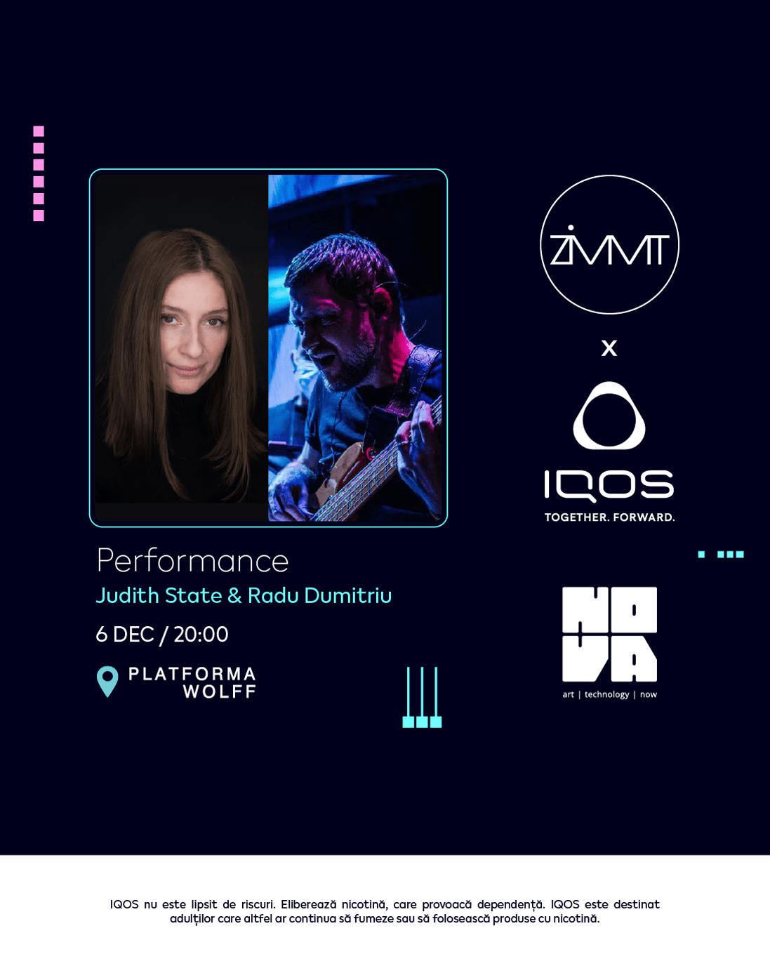 IQOS susține inovația în artă în cadrul festivalului NOVA