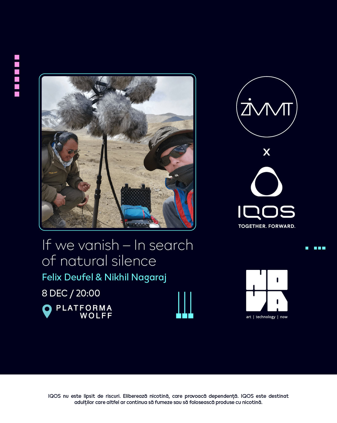 IQOS susține inovația în artă în cadrul festivalului NOVA