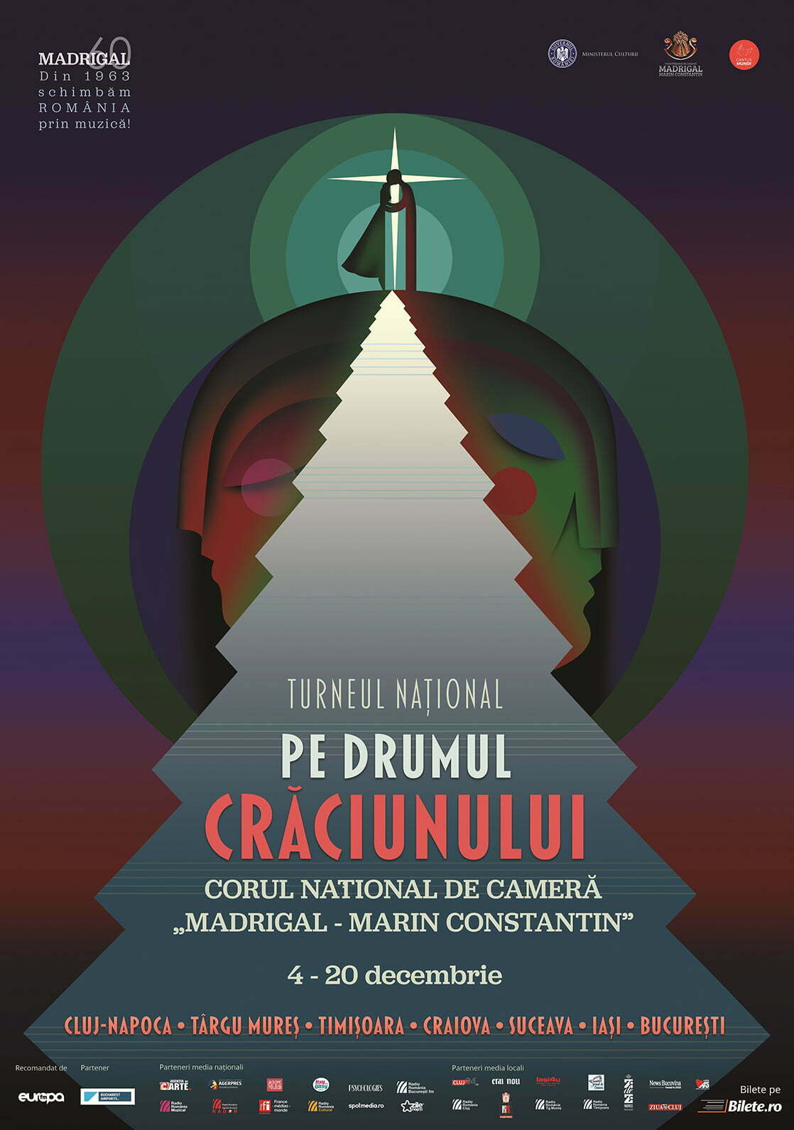 PE DRUMUL CRACIUNULUI CORUL MADRIGAL
