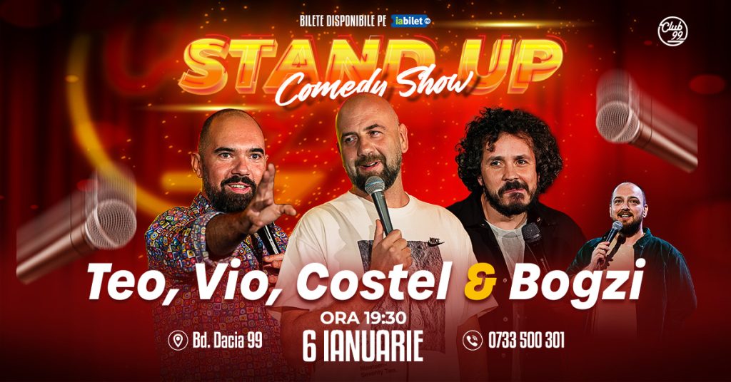 Teo, Vio, Costel & Bogzi | Stand Up Comedy