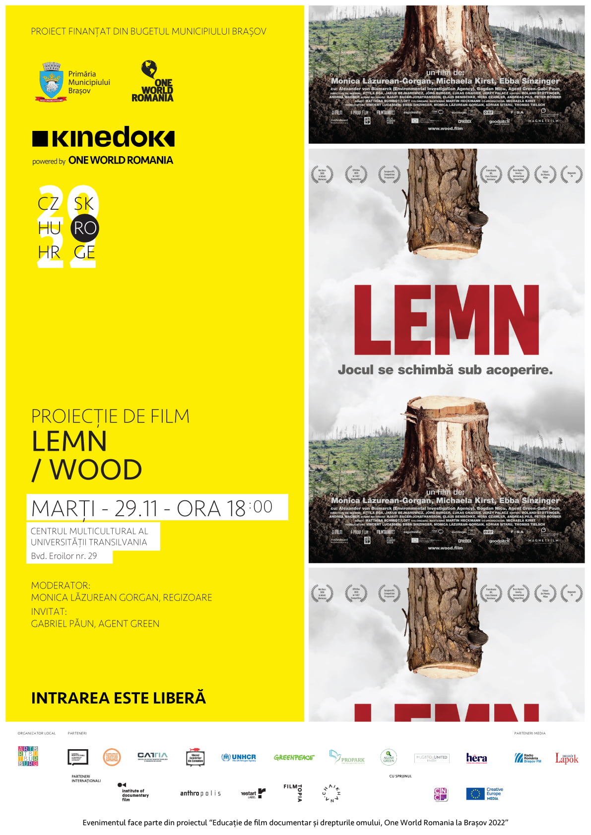 Lemn &icirc;ncheie KineDok Brașov