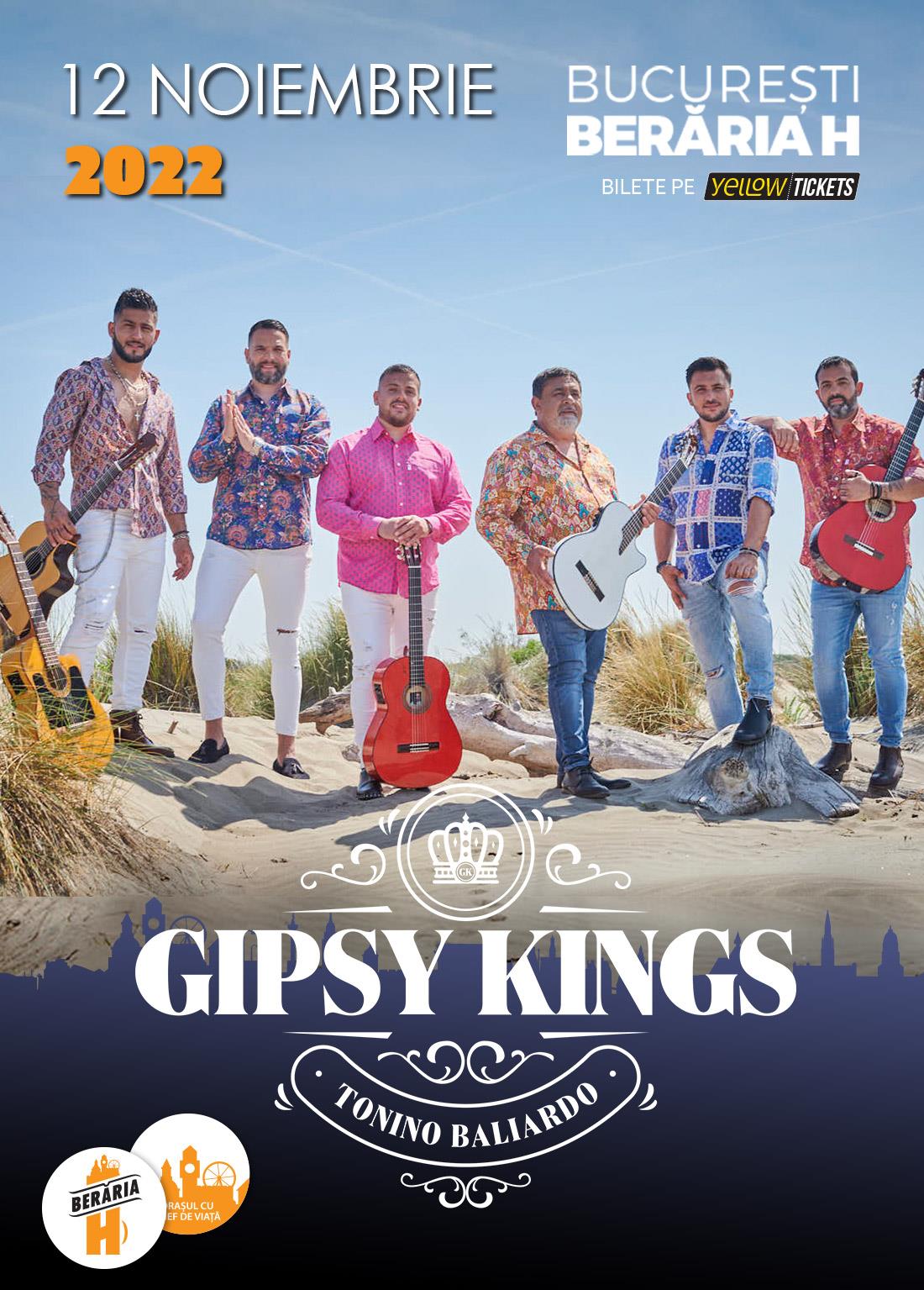 Celebrii Gipsy Kings concertează pe scena Berăriei H pe 12 noiembrie