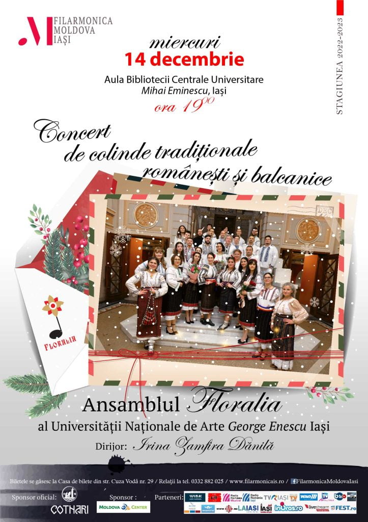 Concert de colinde tradiționale românești și balcanice
