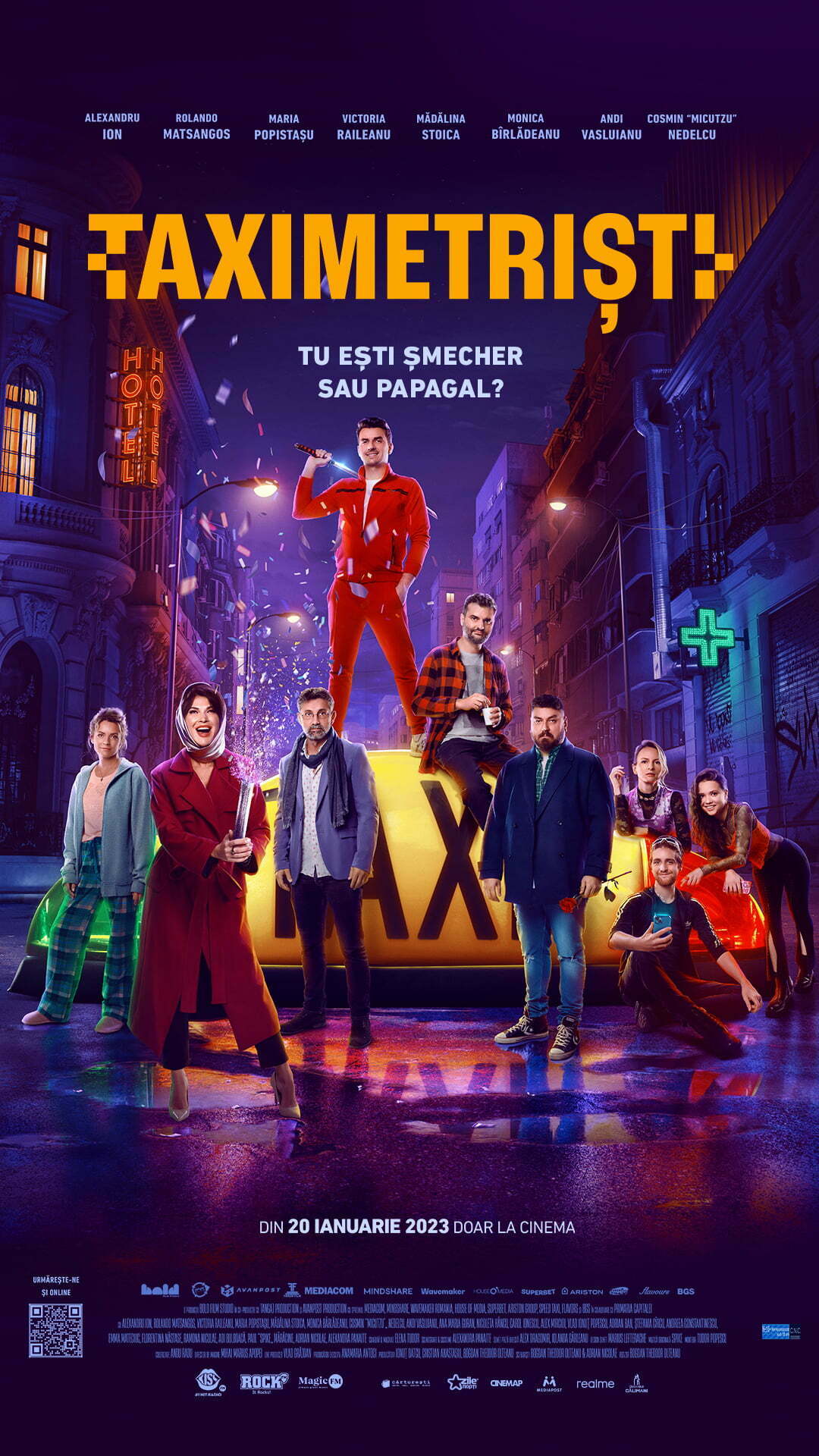 Poster trailer Taximetriști