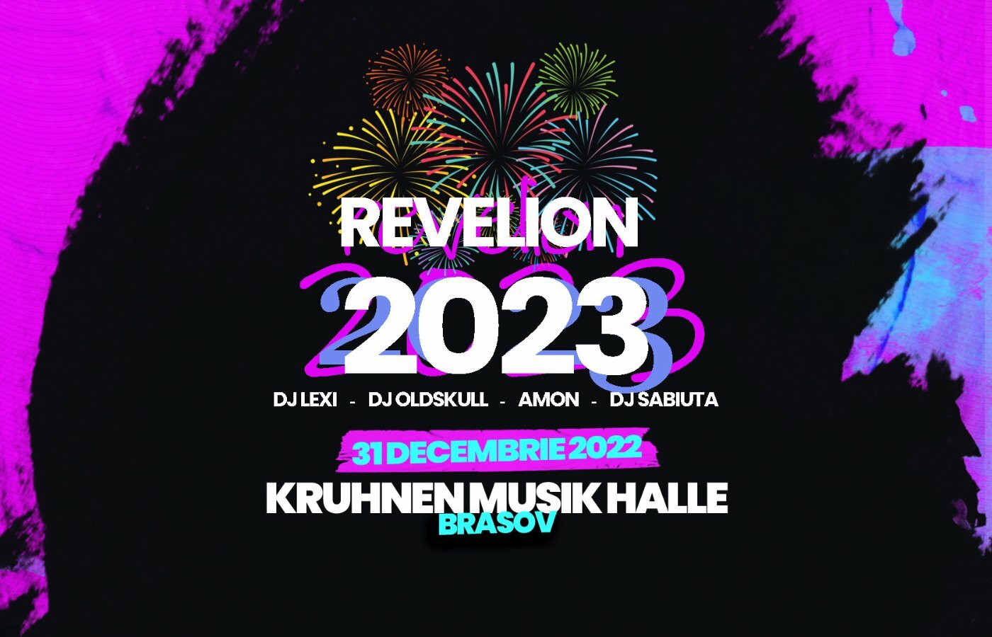 REVELION-2023 KRUHNEN-MUSIK-HALLE-Brașov