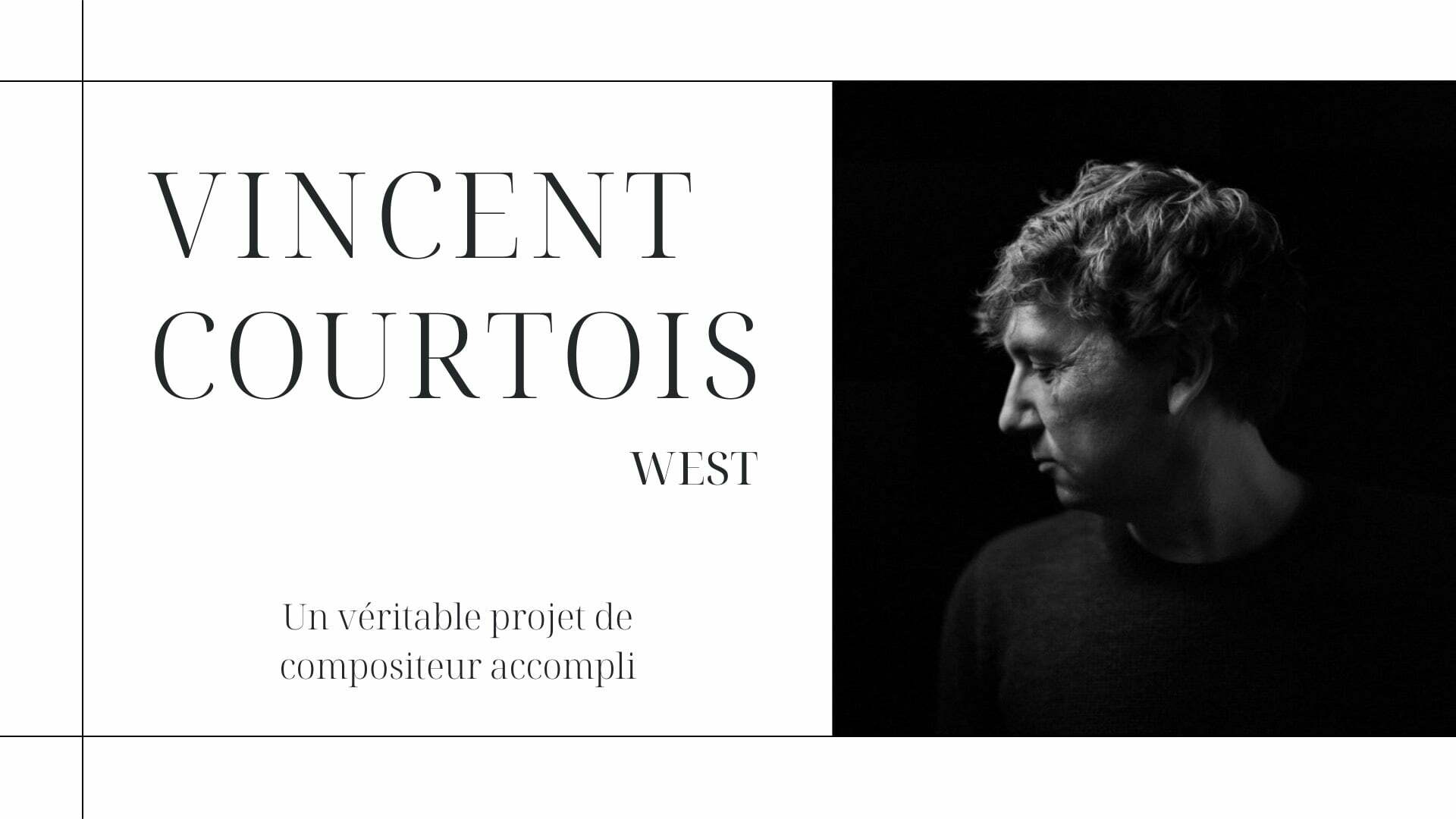 Green Hours & Institutul Francez prezintă: VINCENT COURTOIS, violoncelle solo WEST