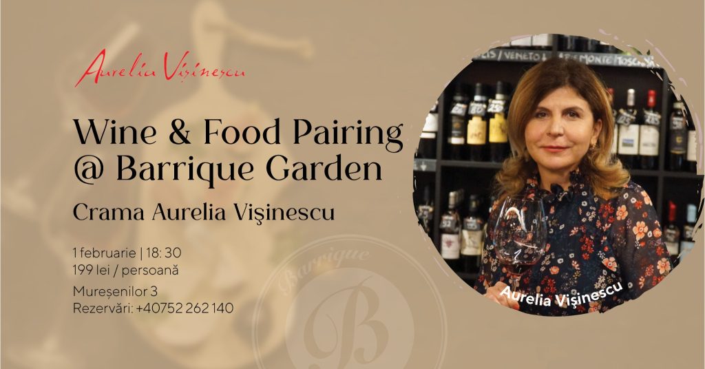 Wine & Food Pairing @ Barrique Garden Brașov
