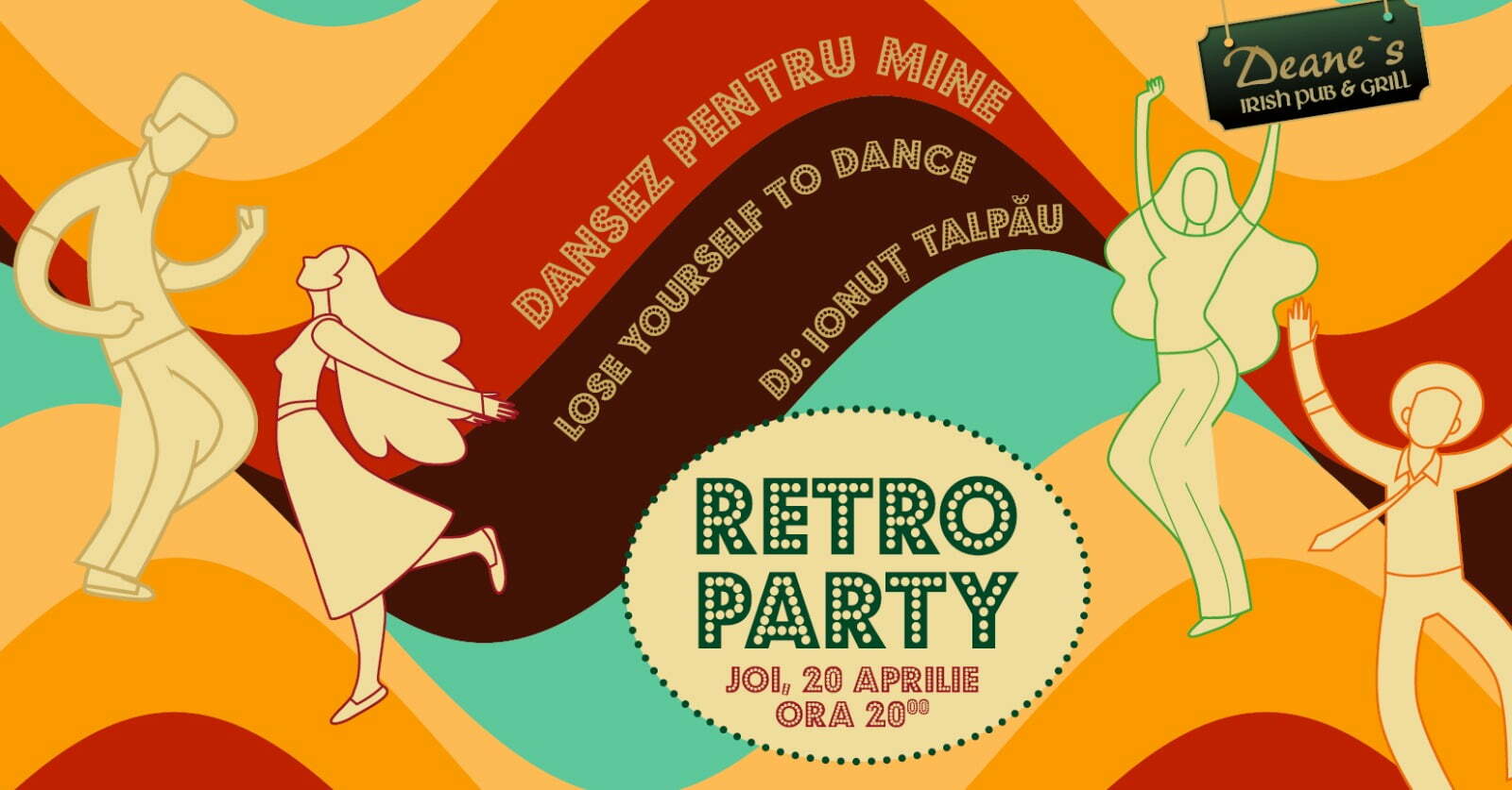 Dansez pentru Mine - Retro Party cu Ionut Talpau la Deane&rsquo;s Brașov