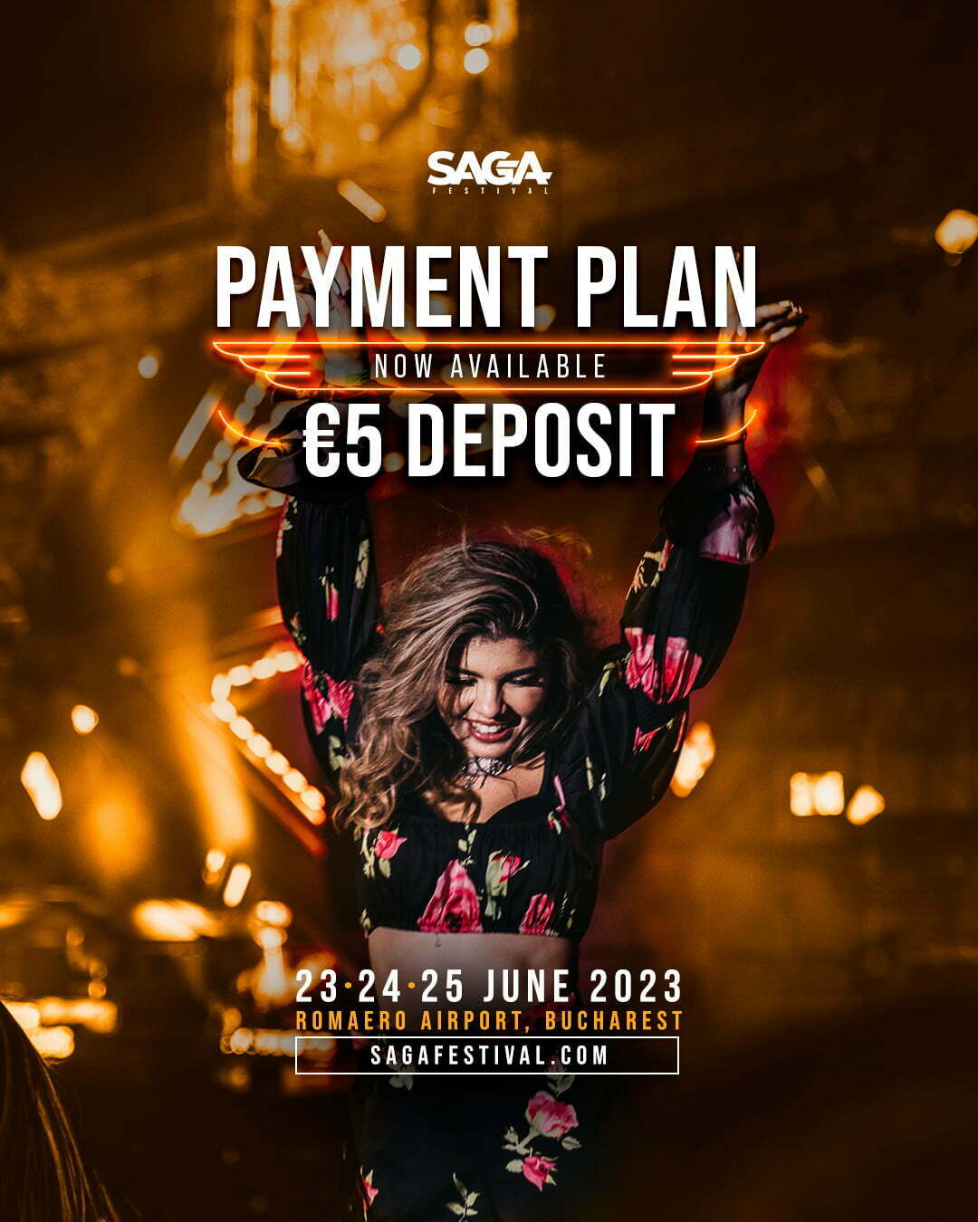 SAGA Festival lansează payment plan: bilete &icirc;n rate egale la cel mai avantajos preț