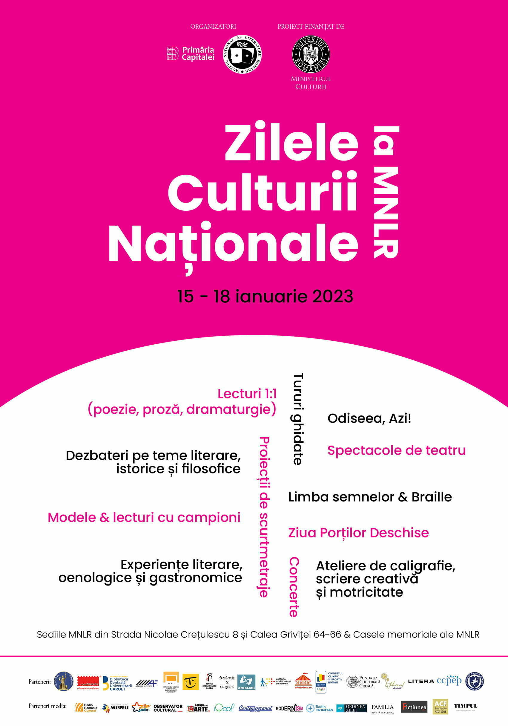 Zilele Culturii Naționale la MNLR, ediția 2023