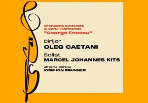 Dirijorul Oleg Caetani şi violoncelistul Marcel Johannes Kits, la Ateneul Român