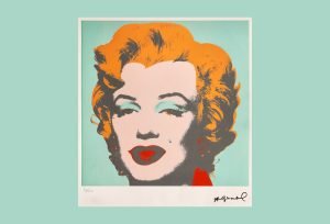 artmark licitatie piese grafice Marilyn - Andy Warhol