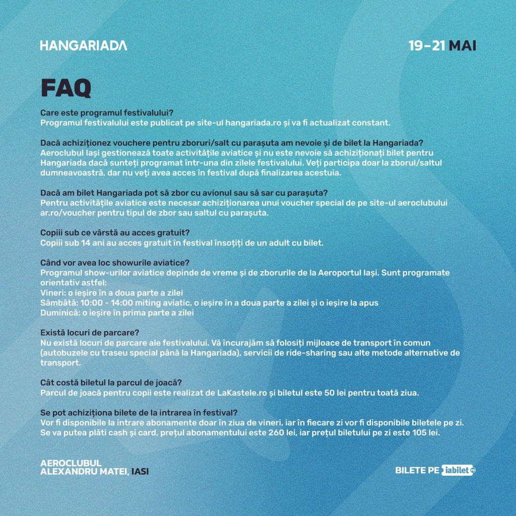hangariada faq