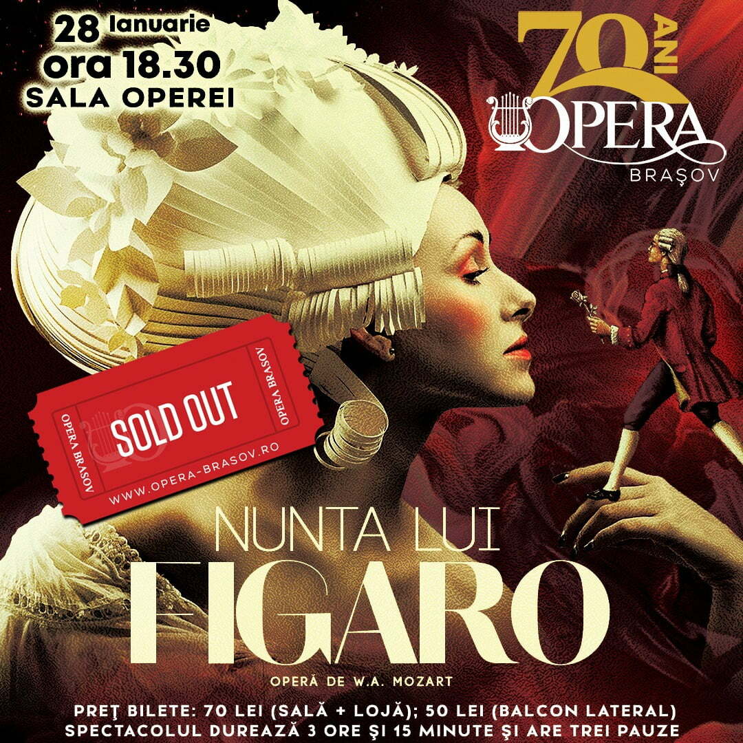 Nunta lui Figaro Opera Brasov