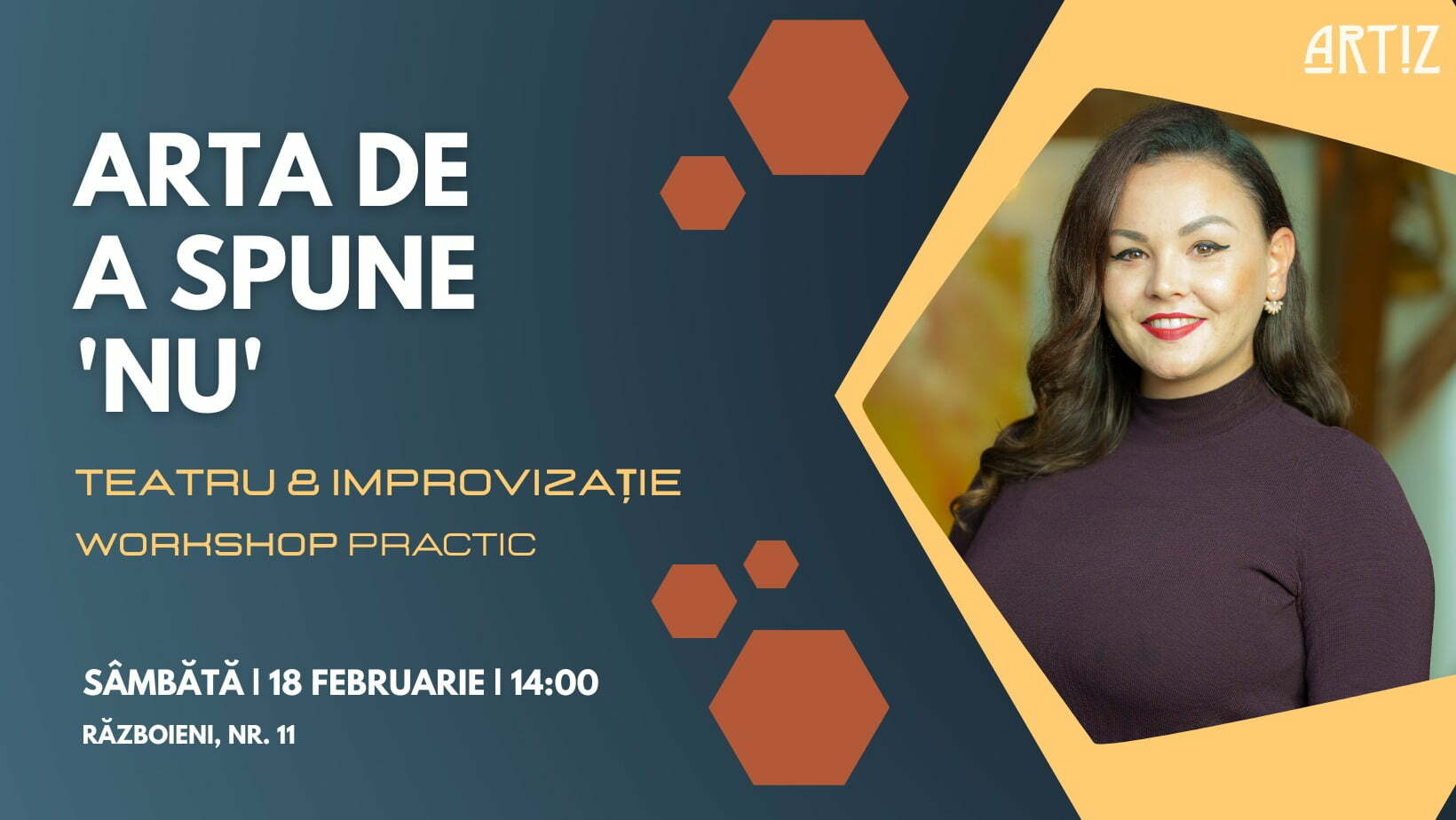 Arta de a spune "NU" - Workshop Teatru&Improvizație @ Velo Coffee Brașov