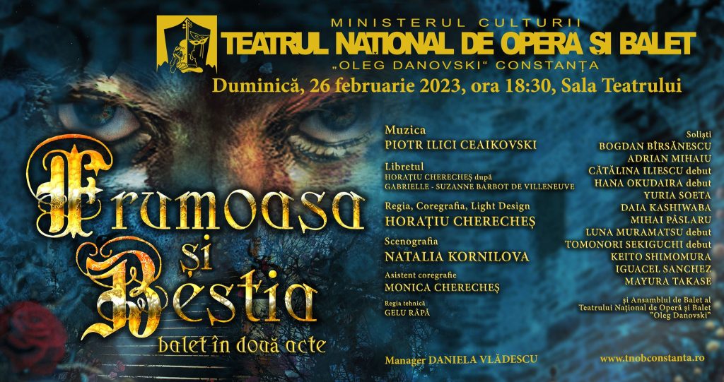 Frumoasa și Bestia (P.I. Ceaikovski) @ TNOB Constanța
