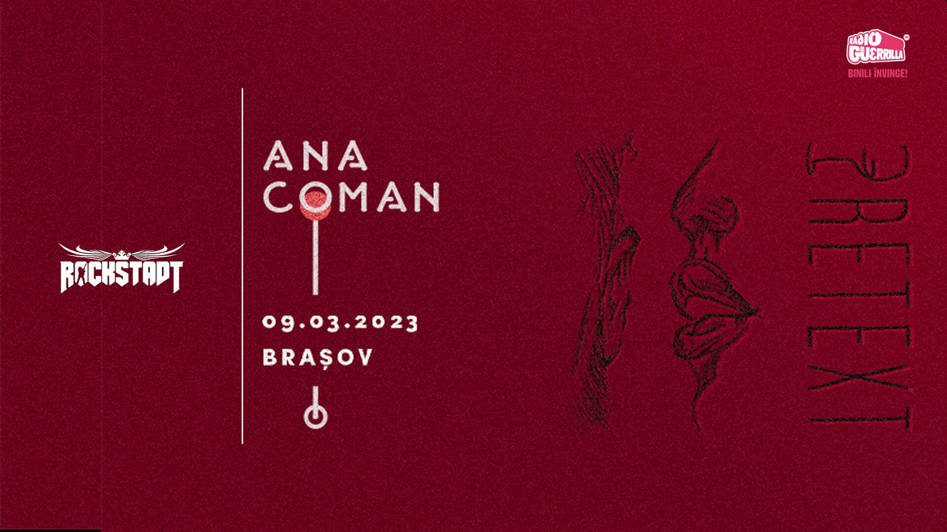 Ana Coman | Lansare album „Pretext” la Rockstadt Brașov
