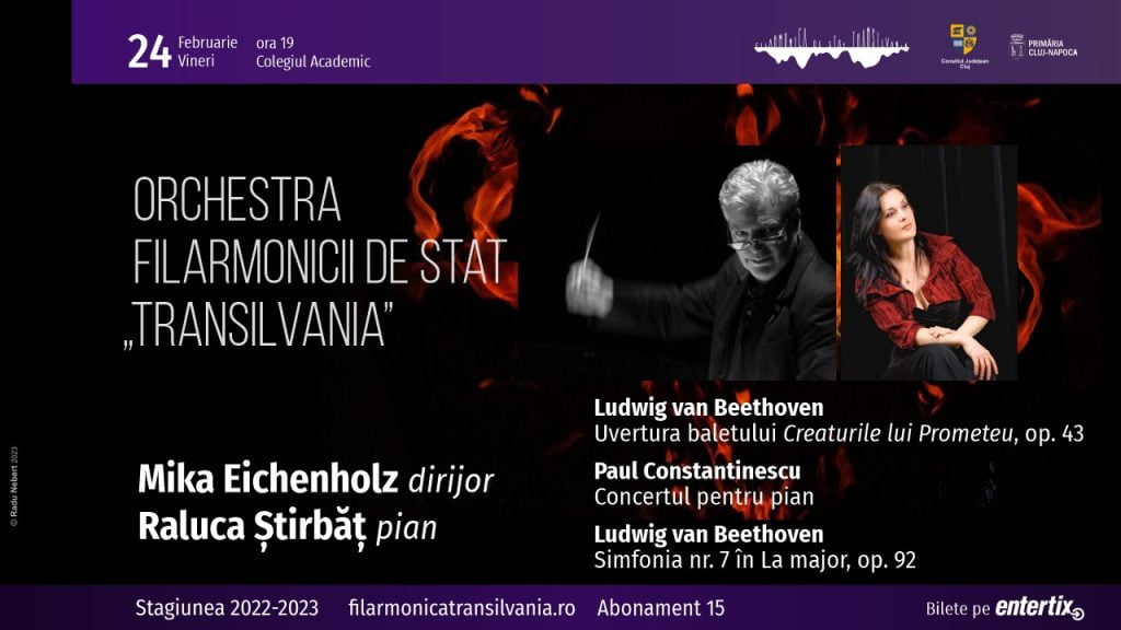 Concert simfonic - dirijor Mika Eichenholz @ Filarmonica Transilvania
