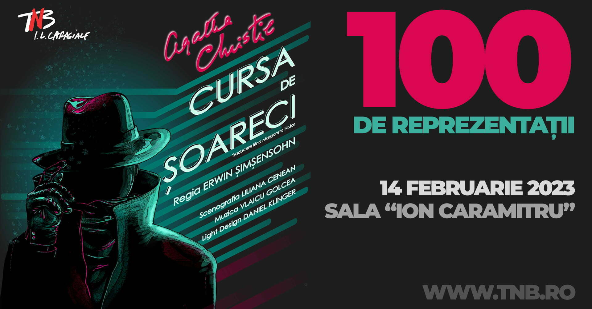 ”Cursa de șoareci” aniversează la TNB reprezentația cu numărul 100!