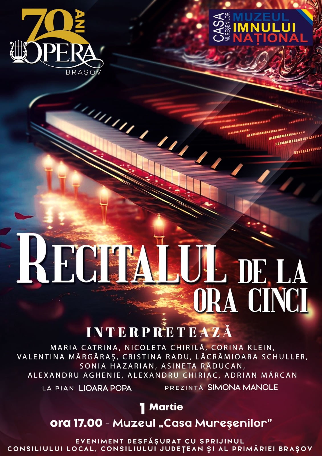 „Peter Pan”, „Recitalul de la ora cinci” și „Boema” - evenimentele propuse de Opera Brașov în perioada 28 februarie - 4 martie, 2023