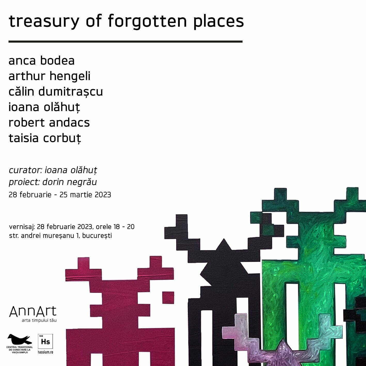Vernisajul expoziției: Treasury of forgotten places