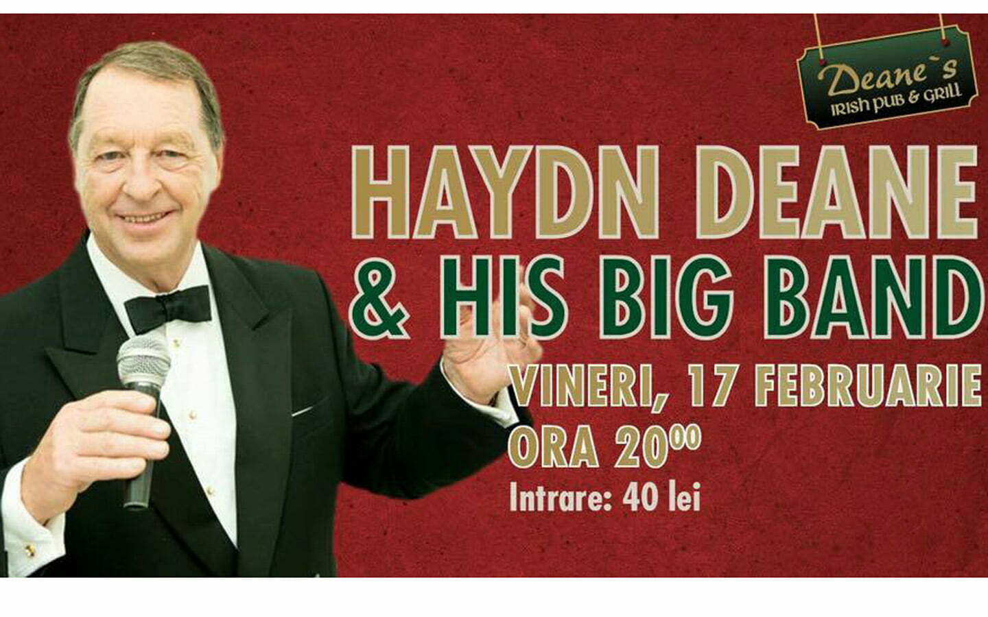 La ce evenimente mergem în luna februarie la Deanes Irish Pub