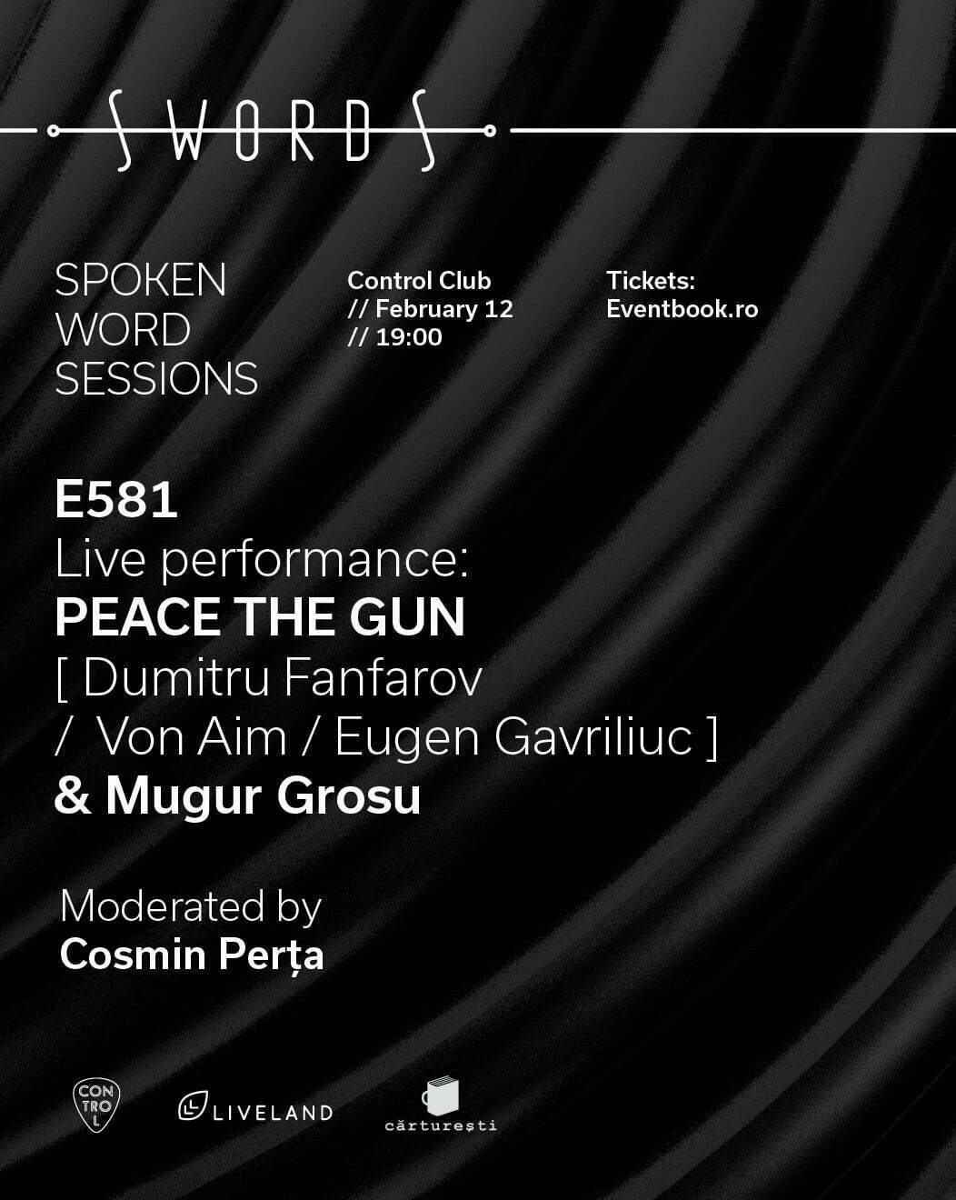 Club Control | SWORDS, live performance by PEACE THE GUN & Mugur Grosu
