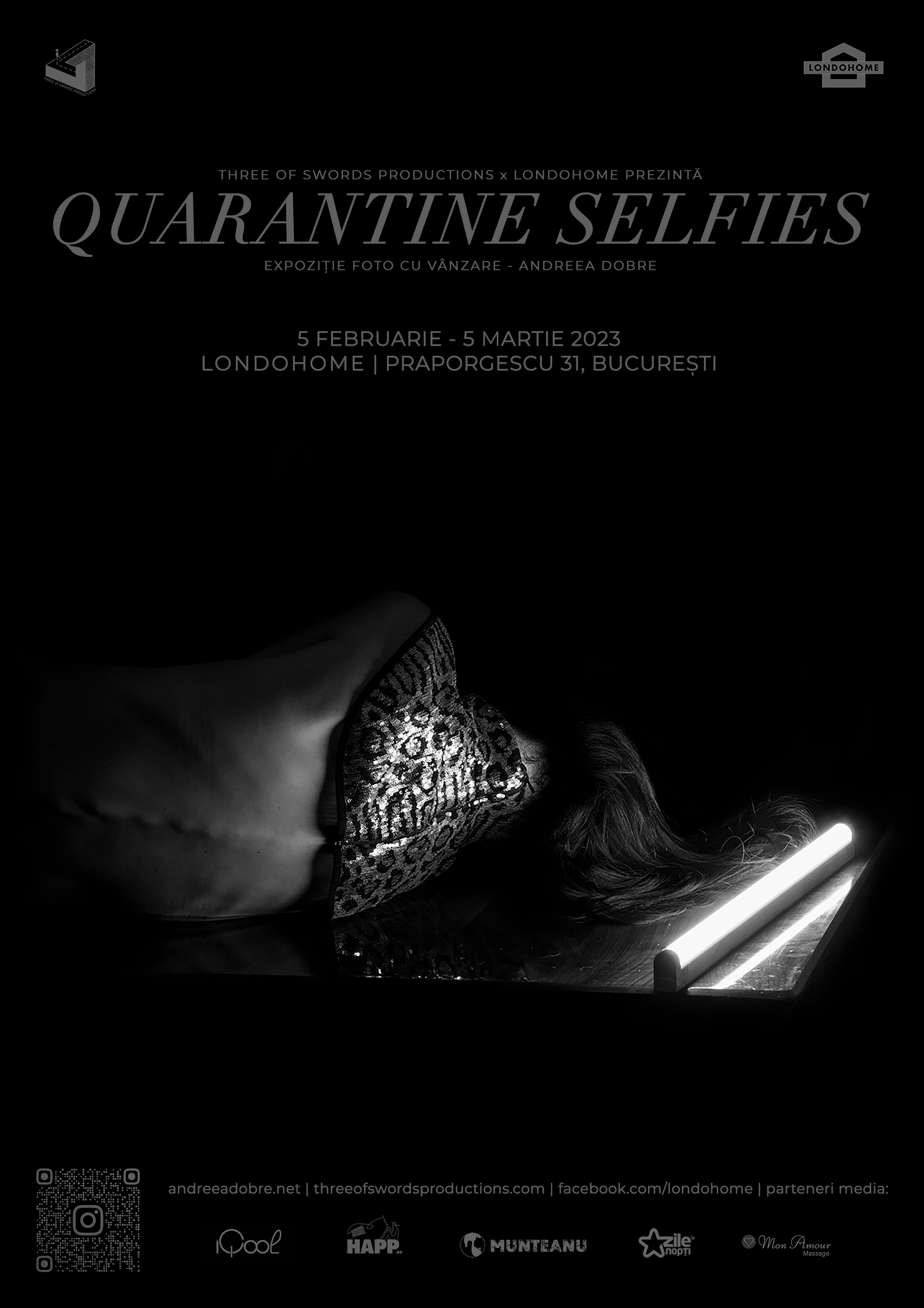 QUARANTINE SELFIES. Expoziție foto cu v&acirc;nzare - Andreea Dobre